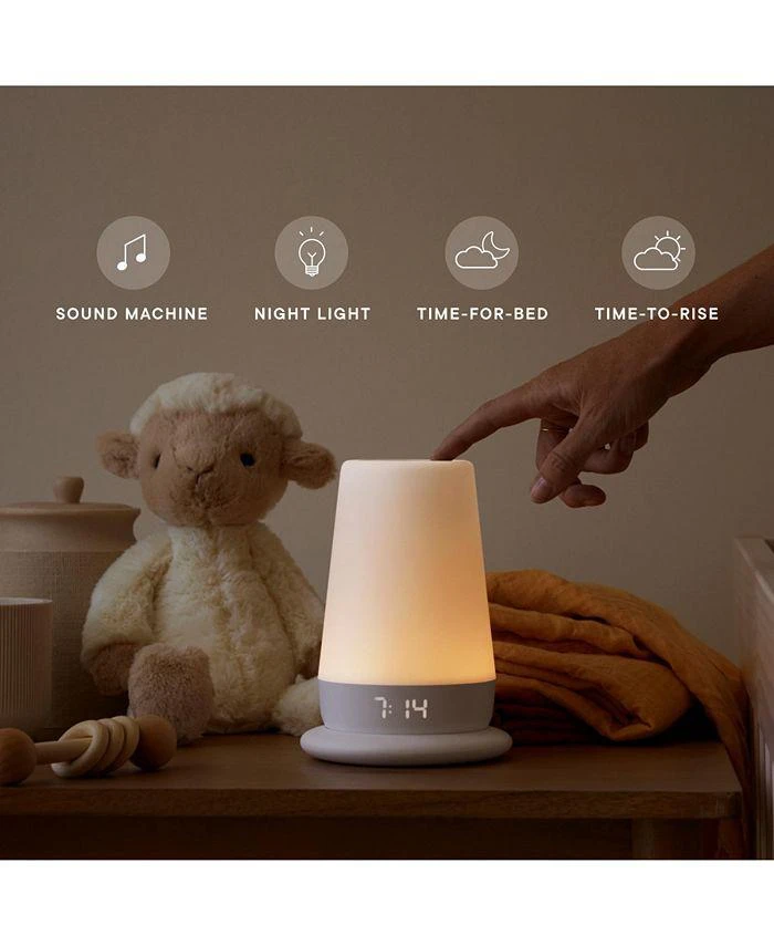 商品Hatch, Inc.|Rest+ Unisex Baby & Kids Sound Machine 2nd Gen Child s Night Light, Alarm Clock, Toddler Sleep Trainer, Time-to-Rise, White Noise, Bedtime Stories, Portable, Backup Battery (with Charging Base) - Baby, Little Kid, Big Kid,价格¥672,第3张图片详细描述