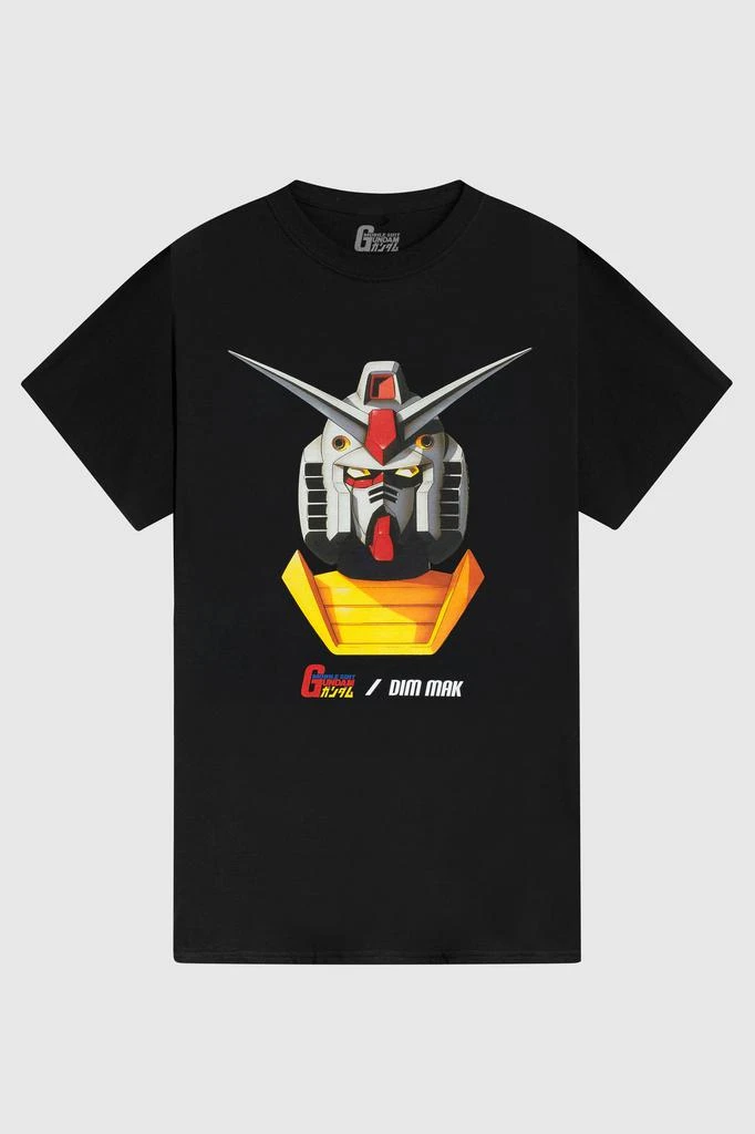 商品Dim Mak|Dim Mak x Gundam Mobile Suit - Gundam Tee - Black,价格¥284,第1张图片