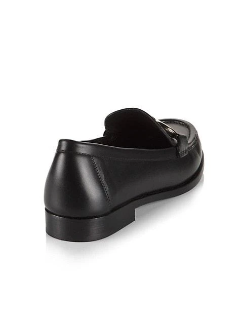 商品Salvatore Ferragamo|Gancini Buckle Leather Loafers,价格¥3350,第3张图片详细描述