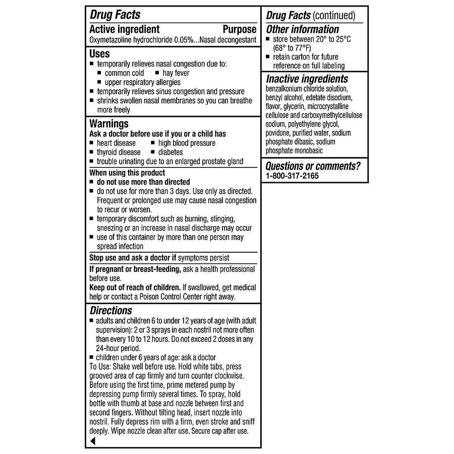 商品Afrin|Stuffy Kids Nasal Spray,价格¥95,第4张图片详细描述