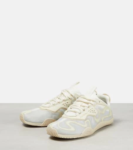 商品Acne Studios|Leather-trimmed sneakers,价格¥1661,第5张图片详细描述