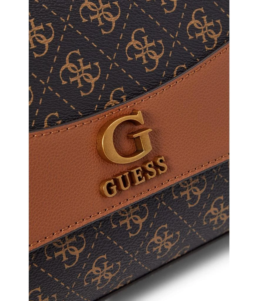 商品GUESS|Nell Logo Convertible Crossbody Flap,价格¥795,第4张图片详细描述