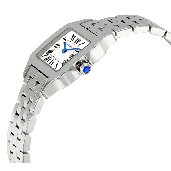 Pre-owned Cartier Santos Demoiselle White Dial Ladies Watch W25064Z5商品第2张图片规格展示