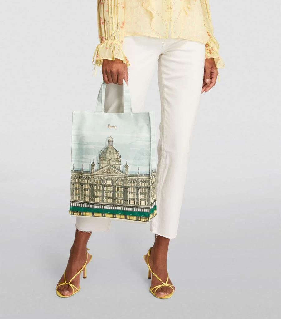 商品Harrods|Medium Architectural Building Shopper Bag,价格¥199,第2张图片详细描述