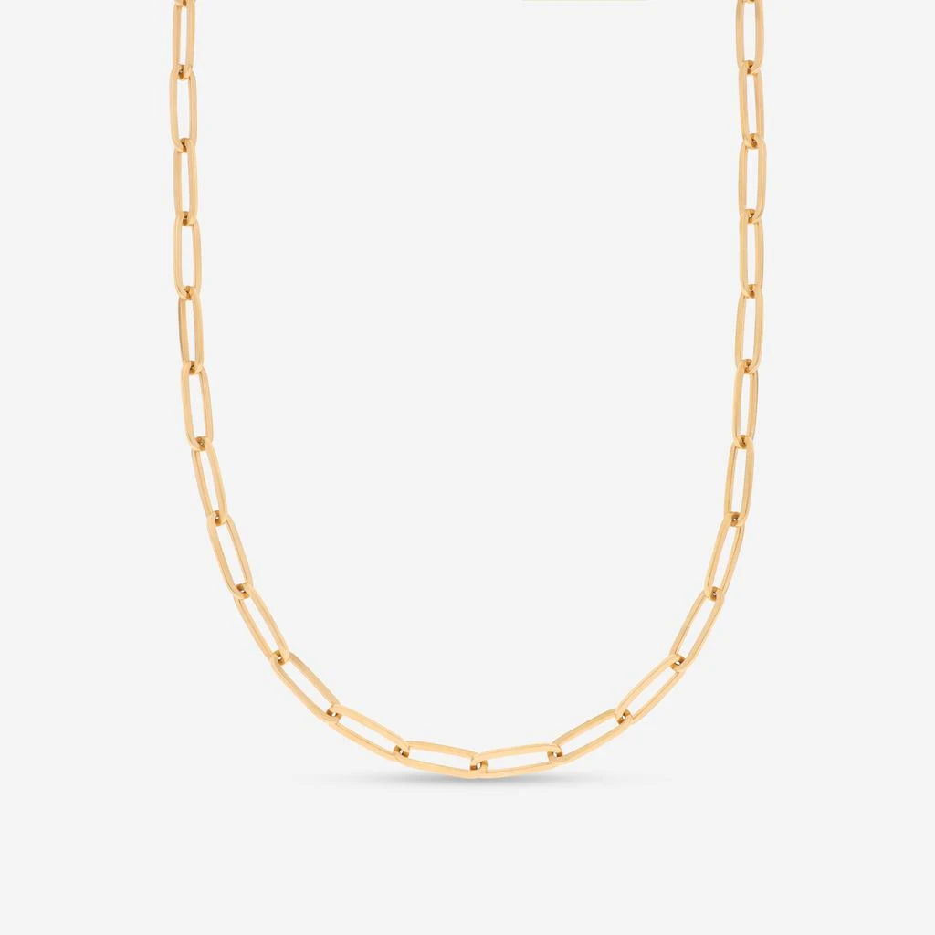 商品Ina Mar|Ina Mar 14K Yellow Gold Square Tube Paperclip Necklace SGN13058K4Y,价格¥16716,第1张图片