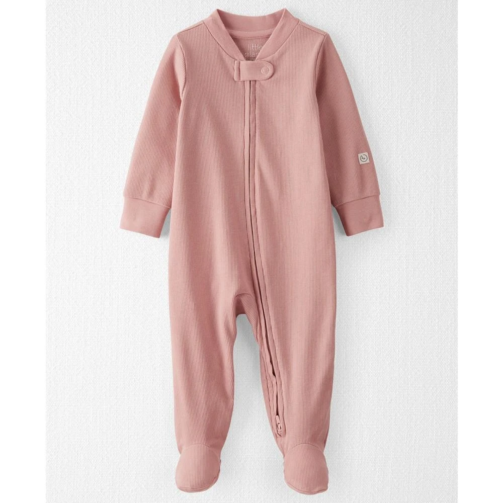 商品Carter's|Baby Boys or Baby Girls Organic Cotton Sleep & Play Footed Coverall,价格¥53,第1张图片