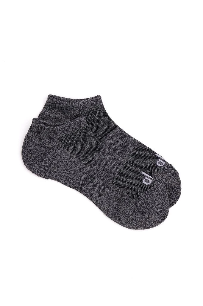 商品Alo|Women's Everyday Sock - Dark Grey Heather/White,价格¥120,第1张图片