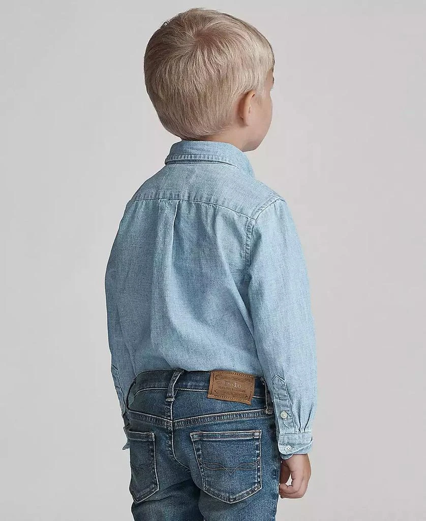 Toddler and Little Boys Cotton Chambray Shirt 商品