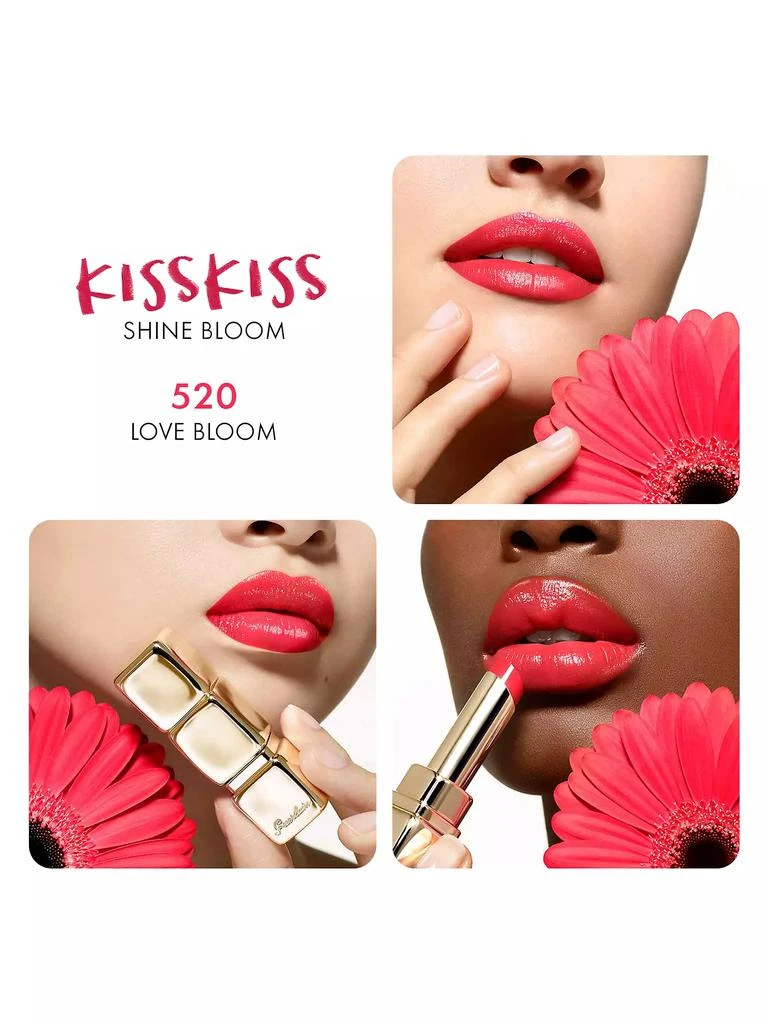 商品Guerlain|KissKiss Shine Bloom Lipstick Balm,价格¥338,第3张图片详细描述