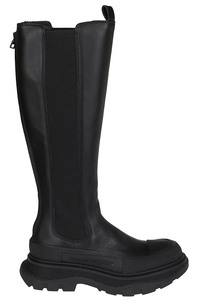 商品Alexander McQueen|Alexander McQueen Tread Slick Knee-High Boots,价格¥6070,第1张图片
