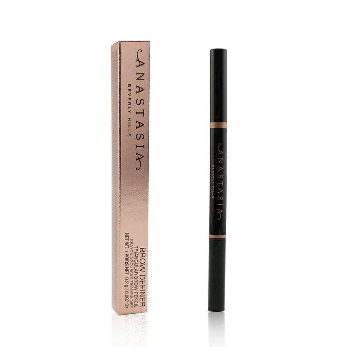 商品Anastasia Beverly Hills|Anastasia Beverly Hills 斜头眉笔Brow Definer Triangular Brow Pencil - # Ebony -Ebony(0.2g/0.007oz),价格¥148,第2张图片详细描述