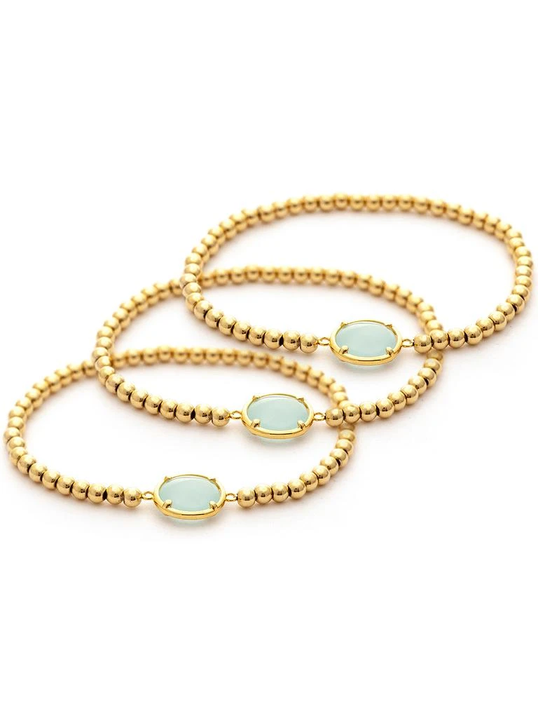 商品Rivka Friedman|Blue Crystal Bracelet Set,价格¥740,第1张图片