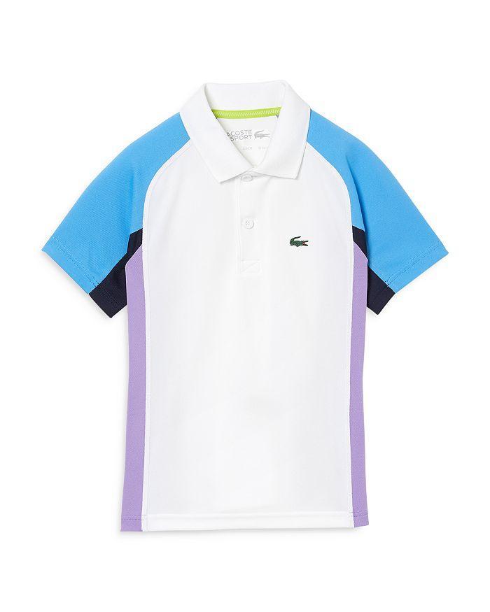 商品Lacoste|Color Block Piqué Tennis Polo Shirt - Little Kid, Big Kid,价格¥515,第3张图片详细描述
