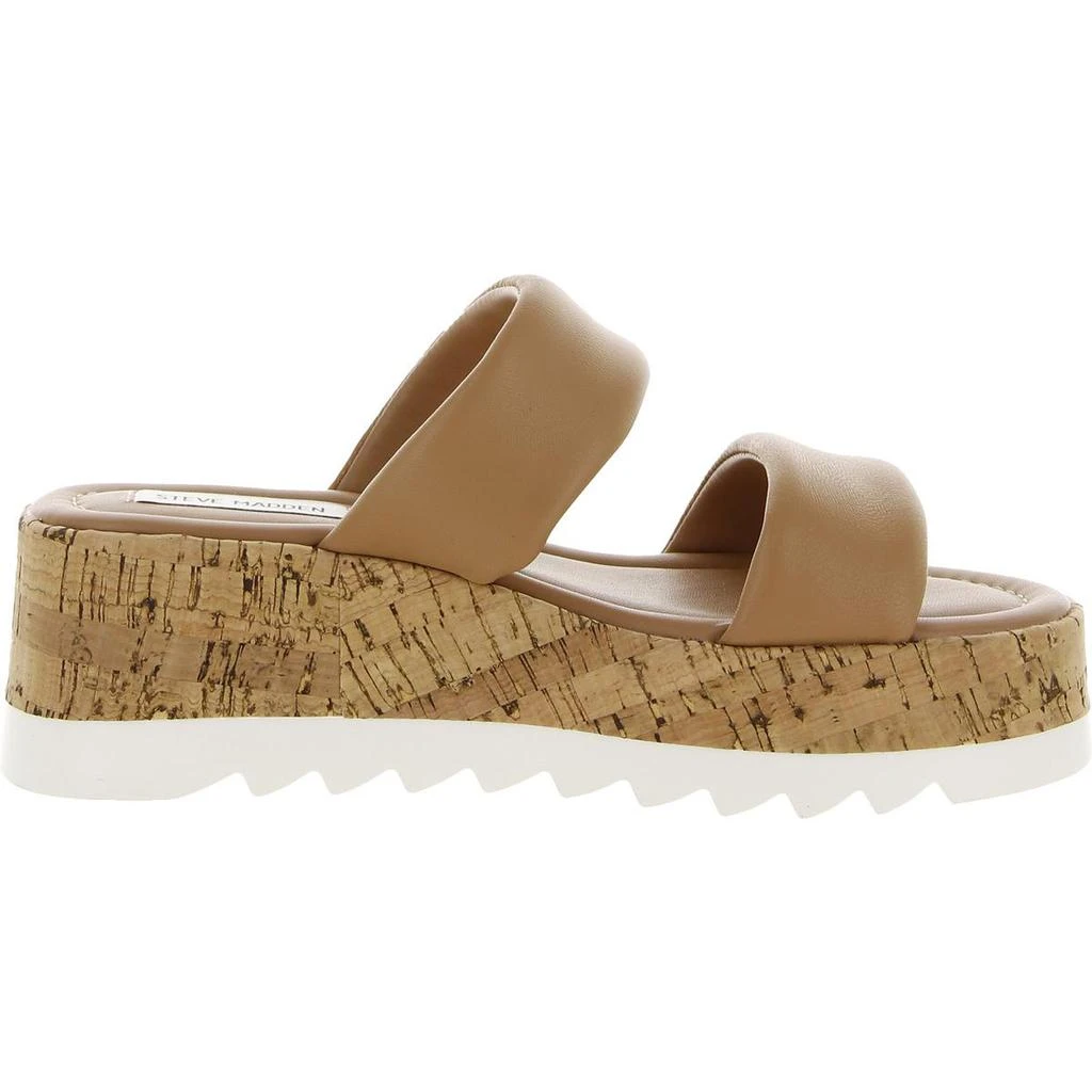 Steve Madden Womens Defuse Cork Platform Sandals 商品