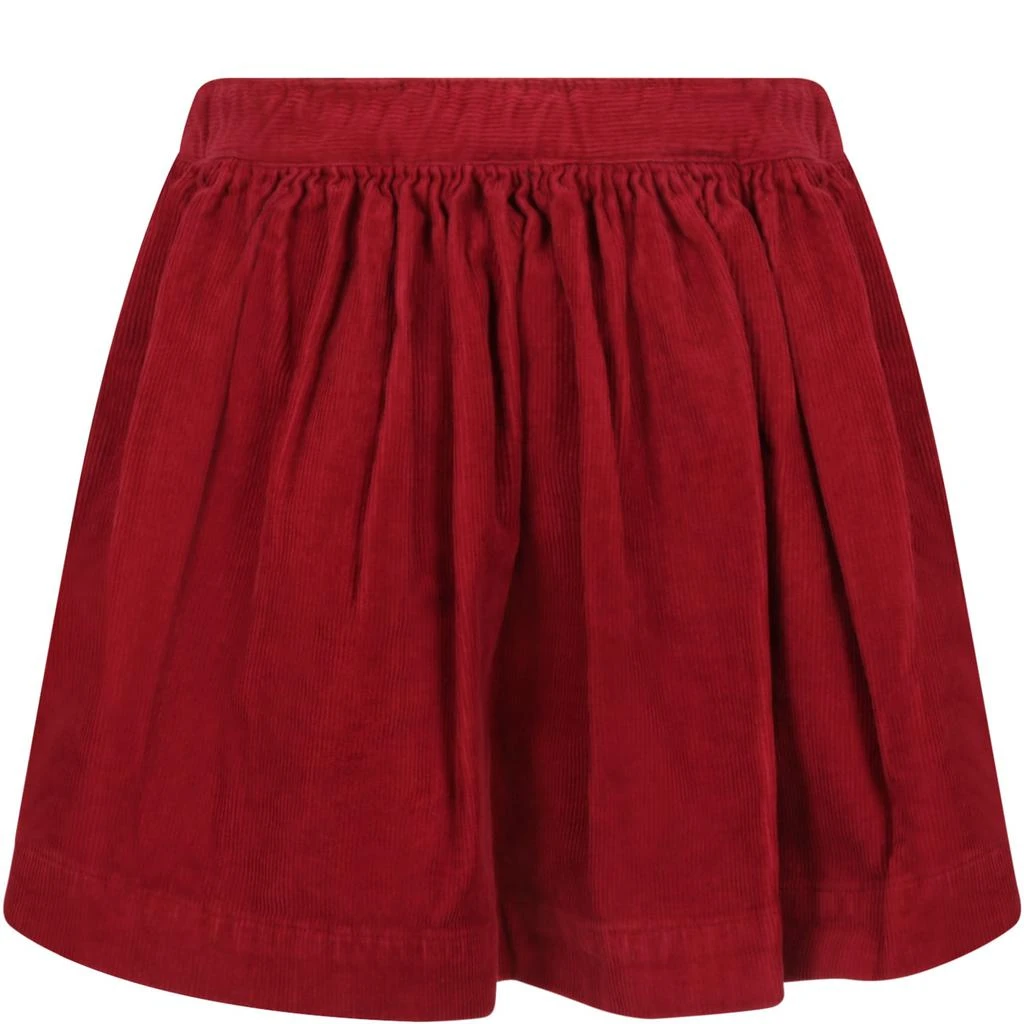 商品Bonpoint|Bonpoint Burgundy Skirt For Girl,价格¥804,第2张图片详细描述
