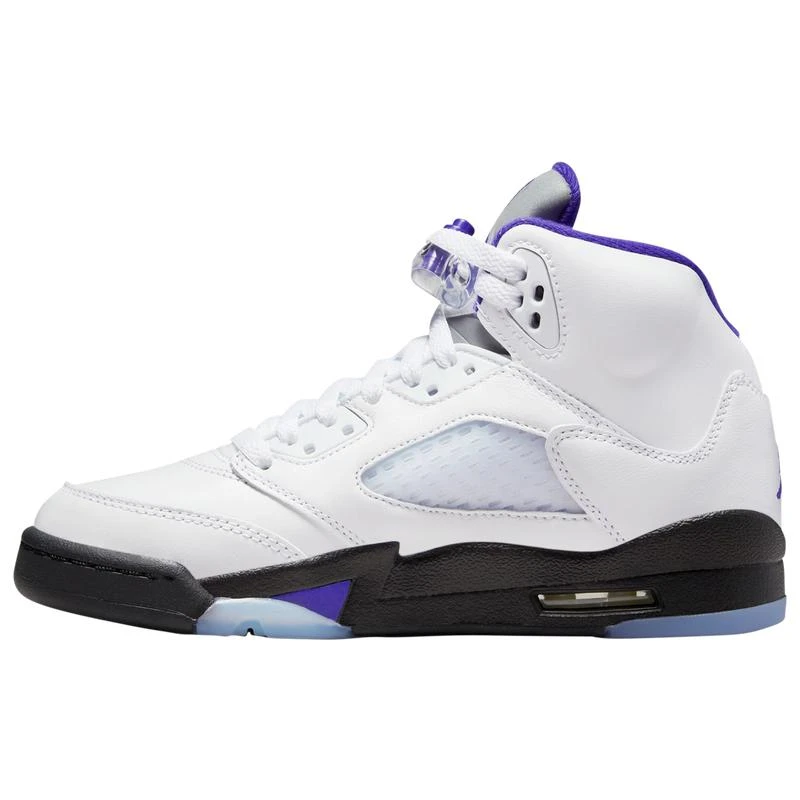 商品Jordan|Jordan Retro 5 - Boys' Grade School,价格¥759,第2张图片详细描述