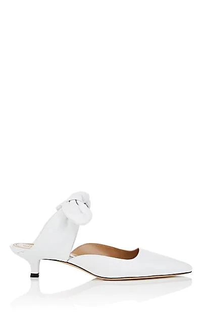 商品The Row|Coco Leather Mules,价格¥3082,第1张图片