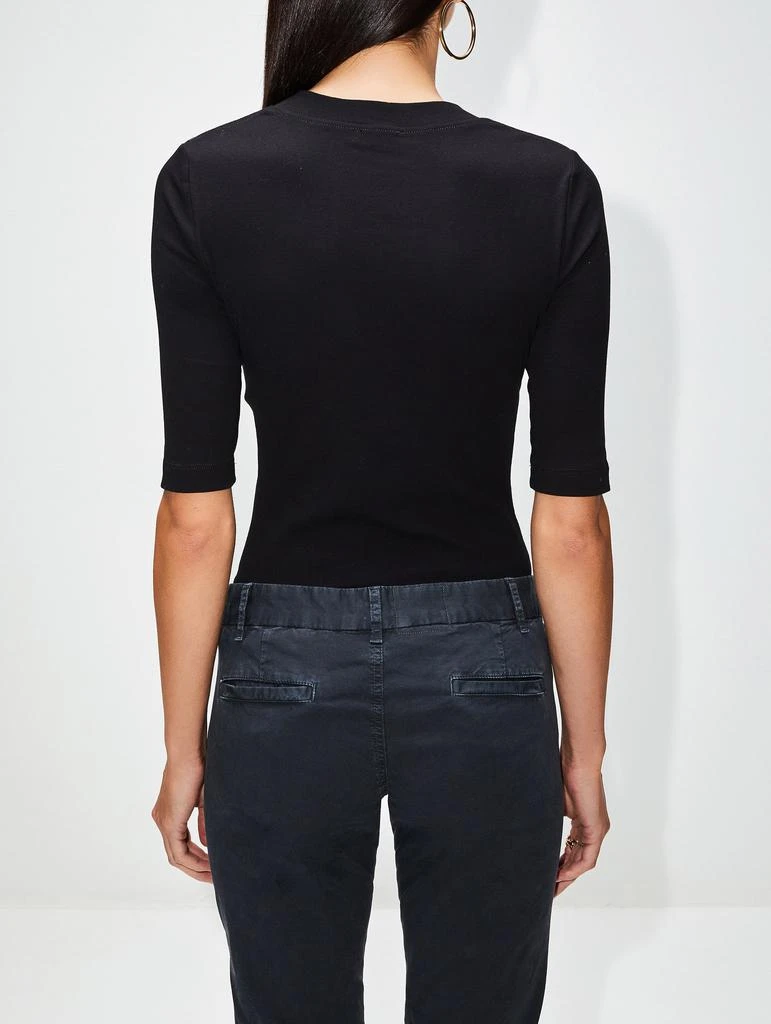 商品ROSETTA GETTY|Cropped Sleeve T-Shirt,价格¥2483,第4张图片详细描述