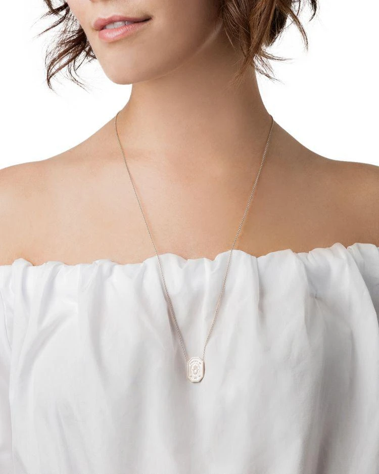 商品Dogeared|Protect My Heart Necklace, 28",价格¥889,第4张图片详细描述