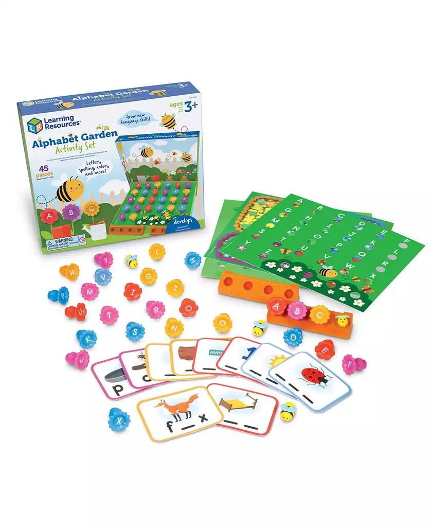 商品Learning Resources|Alphabet Garden Activity Set,价格¥267,第1张图片