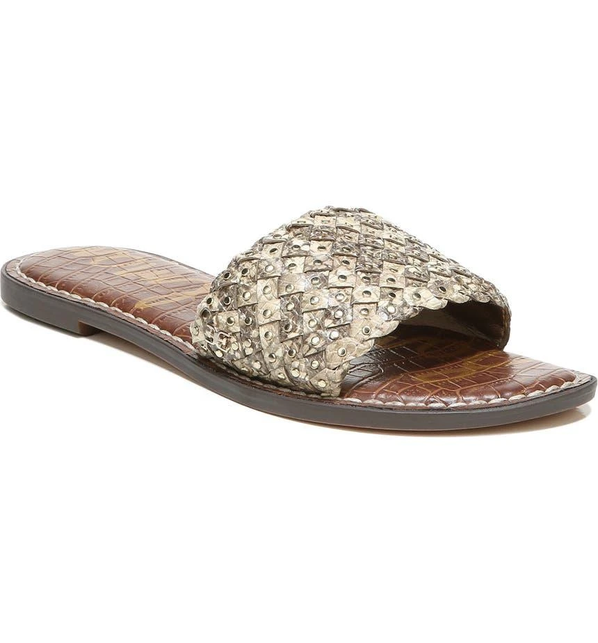 商品Sam Edelman|Geraldine Embellished Slide Sandal,价格¥246,第1张图片