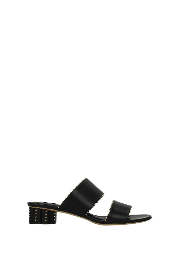 商品Salvatore Ferragamo|Sandals belluno Leather Black,价格¥2231,第1张图片