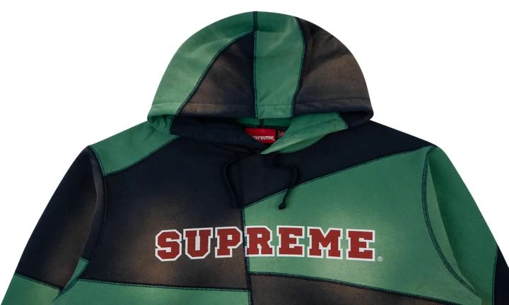 商品Supreme|Supreme Patchwork Hoodie,价格¥2288,第3张图片详细描述