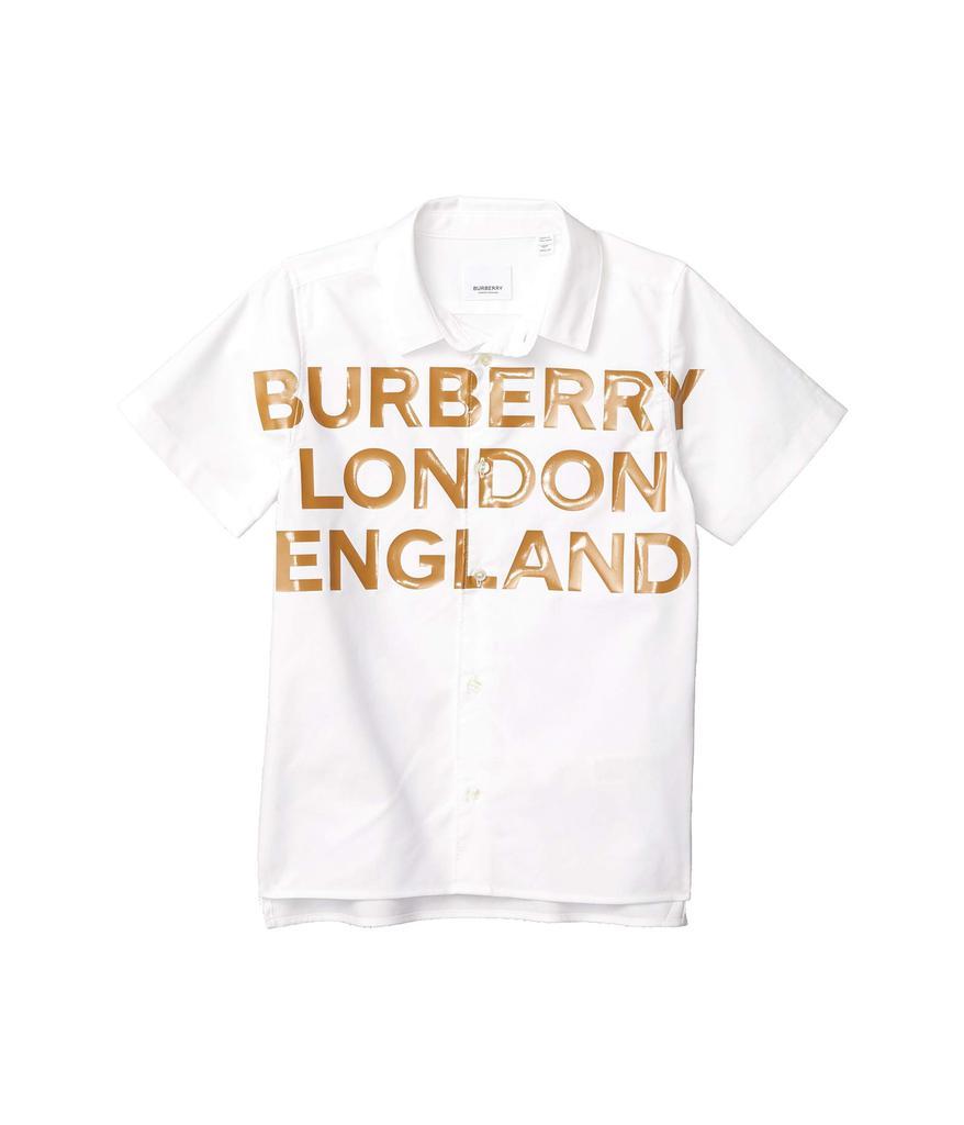 商品Burberry|Cruz Tape Print Shirt (Little Kids/Big Kids),价格¥1398,第1张图片