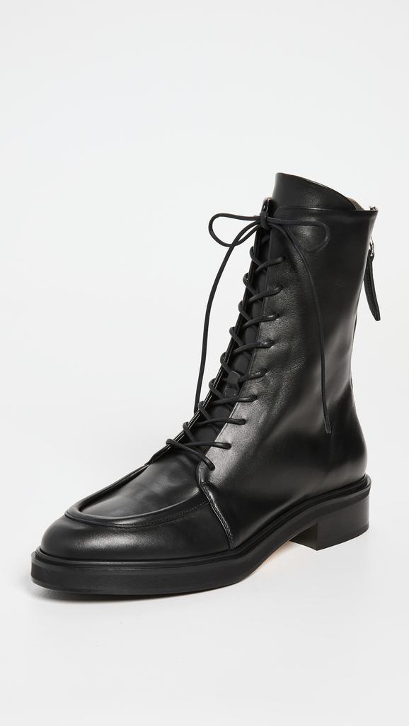 AEYDE Max Soft Calf Leather Black Boots商品第2张图片规格展示