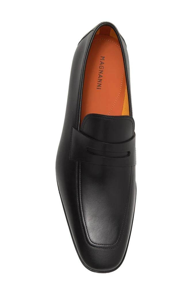 商品Magnanni|Vince Leather Penny Loafer,价格¥1654,第4张图片详细描述