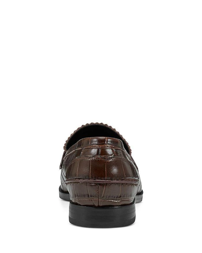 商品Marc Fisher|Women's Milton 2 Almond Toe Embossed Loafers,价格¥340,第4张图片详细描述