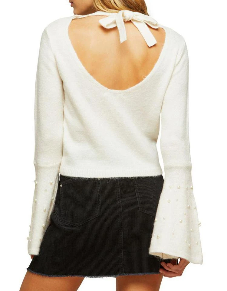 商品Miss Selfridge|Embellished Bell-Sleeve Top,价格¥312,第3张图片详细描述