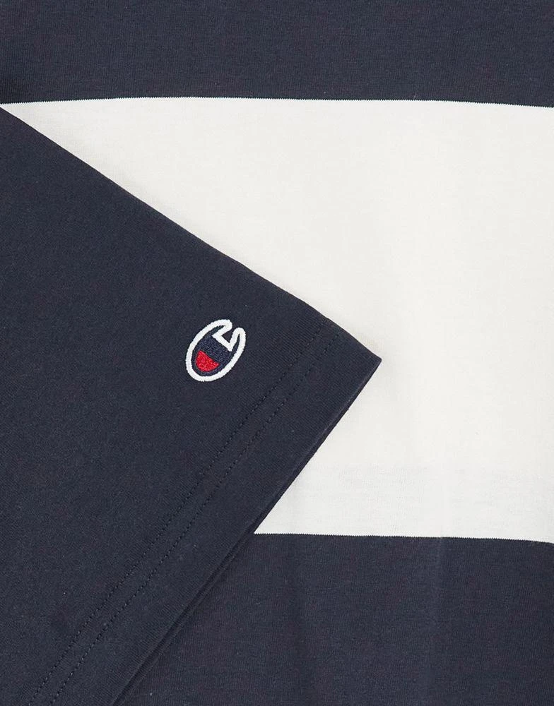 商品CHAMPION|champion oversized stripe t-shirt in black,价格¥314,第3张图片详细描述