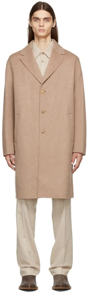 商品Acne Studios|Tan Double Face Coat,价格¥3064,第1张图片