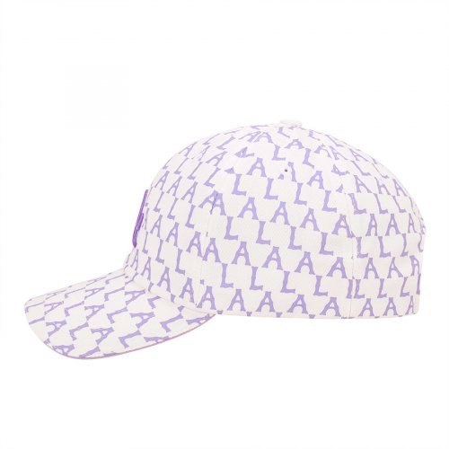【享贝家】MLB（国内现货） Monogram系列棒球帽 男女同款 紫色 32CPFA111-07V-FREE  G-LY商品第2张图片规格展示