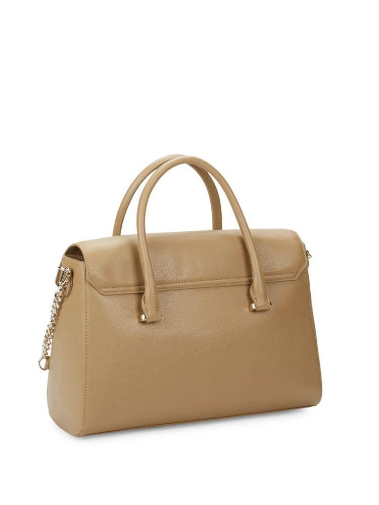 商品Moschino|Fold-Over Flap Satchel,价格¥1494,第4张图片详细描述