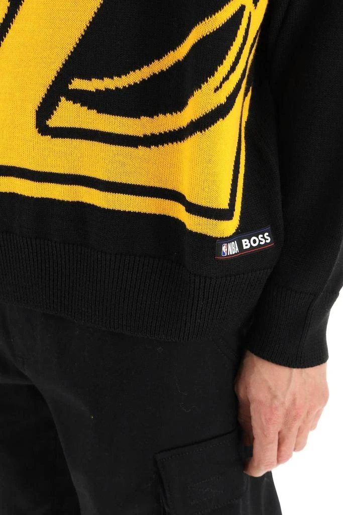 商品Hugo Boss|LOS ANGELES LAKERS SWEATER X NBA,价格¥566,第5张图片详细描述