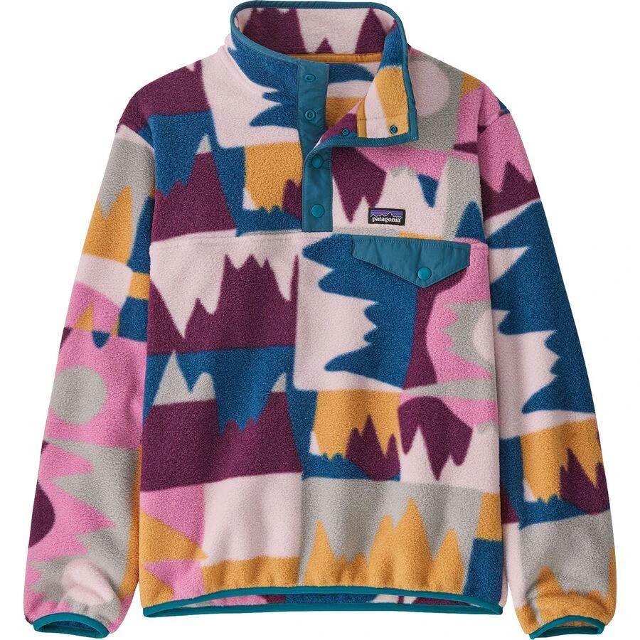 商品Patagonia|Lightweight Synchilla Snap-T Pullover - Kids',价格¥343,第1张图片详细描述