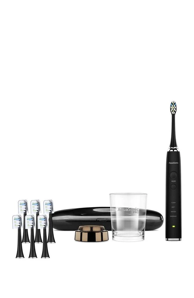 Black Series+ - Ultra Whitening 40,000 VPM Rechargeable Electric Toothbrush - ADA Accepted - Wireless Charging Glass - 6 Proflex Brush Heads & Travel Case – 4 Modes & Smart Timer -Sonic 商品