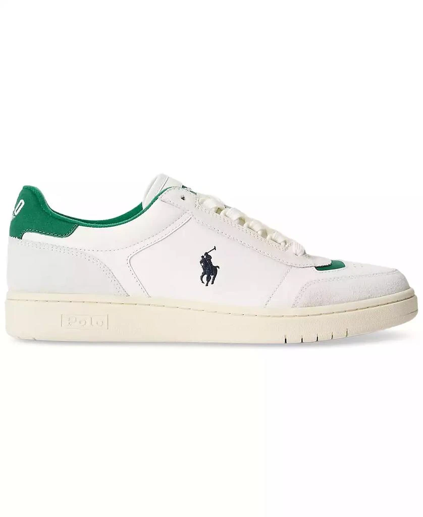 商品Ralph Lauren|Men's Court Sport Lace-Up Sneakers,价格¥506,第2张图片详细描述