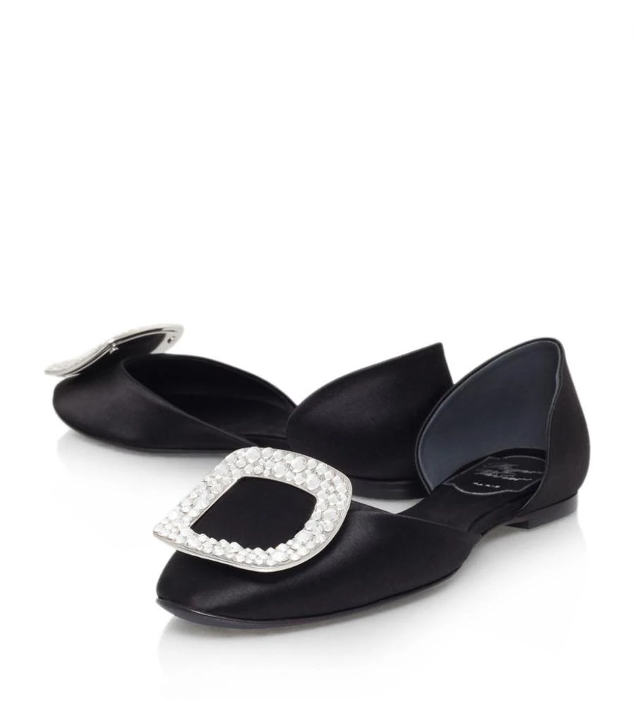 商品Roger Vivier|Chips Strass Ballerina Flats,价格¥10681,第4张图片详细描述