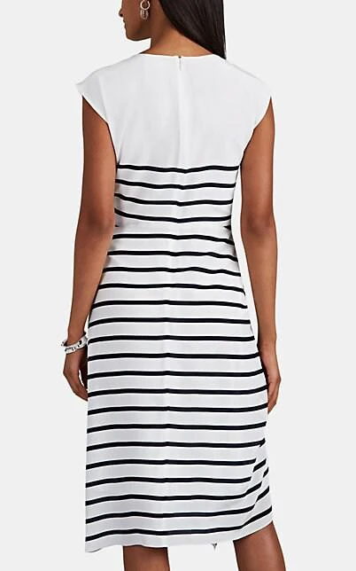 商品Sies Marjan|Anita Striped Silk Shift Dress,价格¥4880,第3张图片详细描述