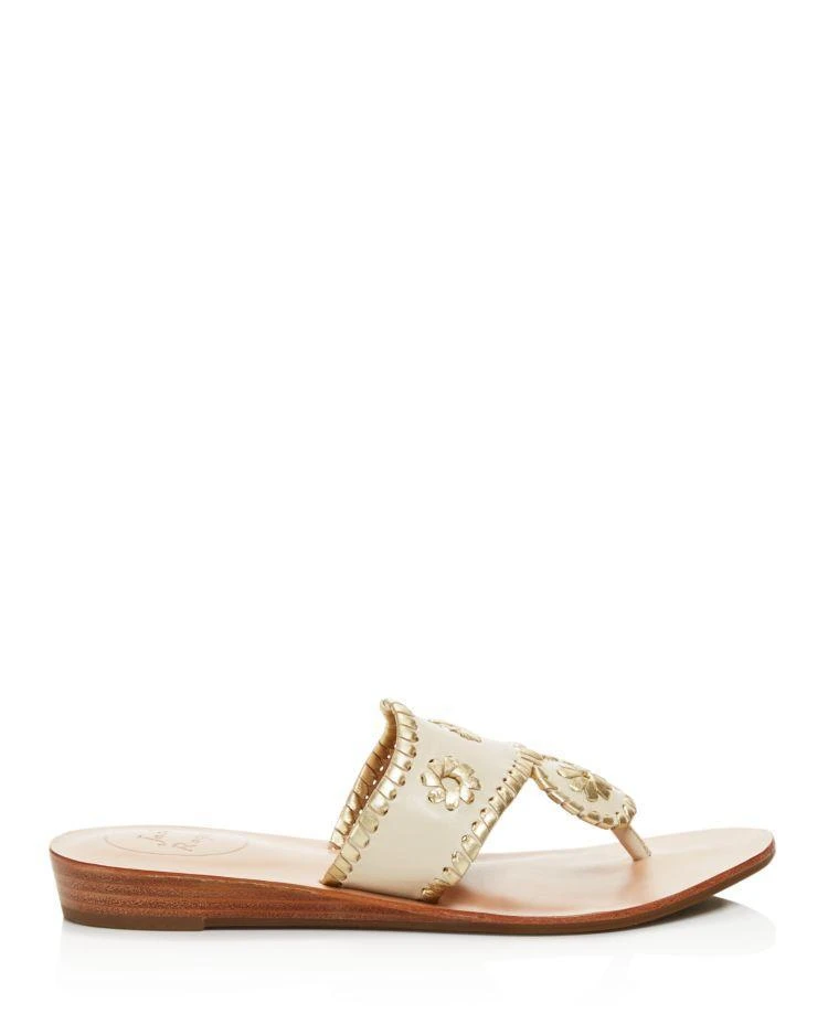 商品Jack Rogers|Women's Thong Demiwedge Sandals - Capri,价格¥620,第2张图片详细描述