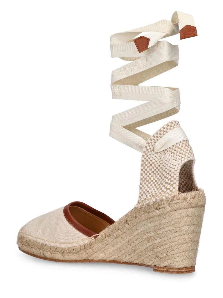 商品Isabel Marant|85mm Alfafi-gz Canvas & Rope Espadrilles,价格¥2676,第3张图片详细描述