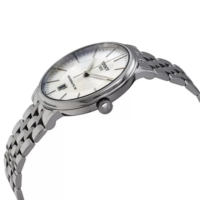 商品Tissot|Tissot Carson Automatic Silver Dial Men's Watch T122.407.11.031.00,价格¥4221,第2张图片详细描述