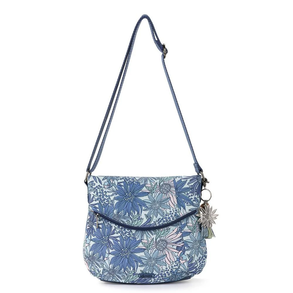 商品Sakroots|Women's Recycled Ecotwill Foldover Crossbody Bag,价格¥661,第5张图片详细描述