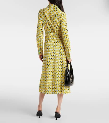 商品Diane von Furstenberg|Tori印花针织中长连衣裙,价格¥4044,第3张图片详细描述