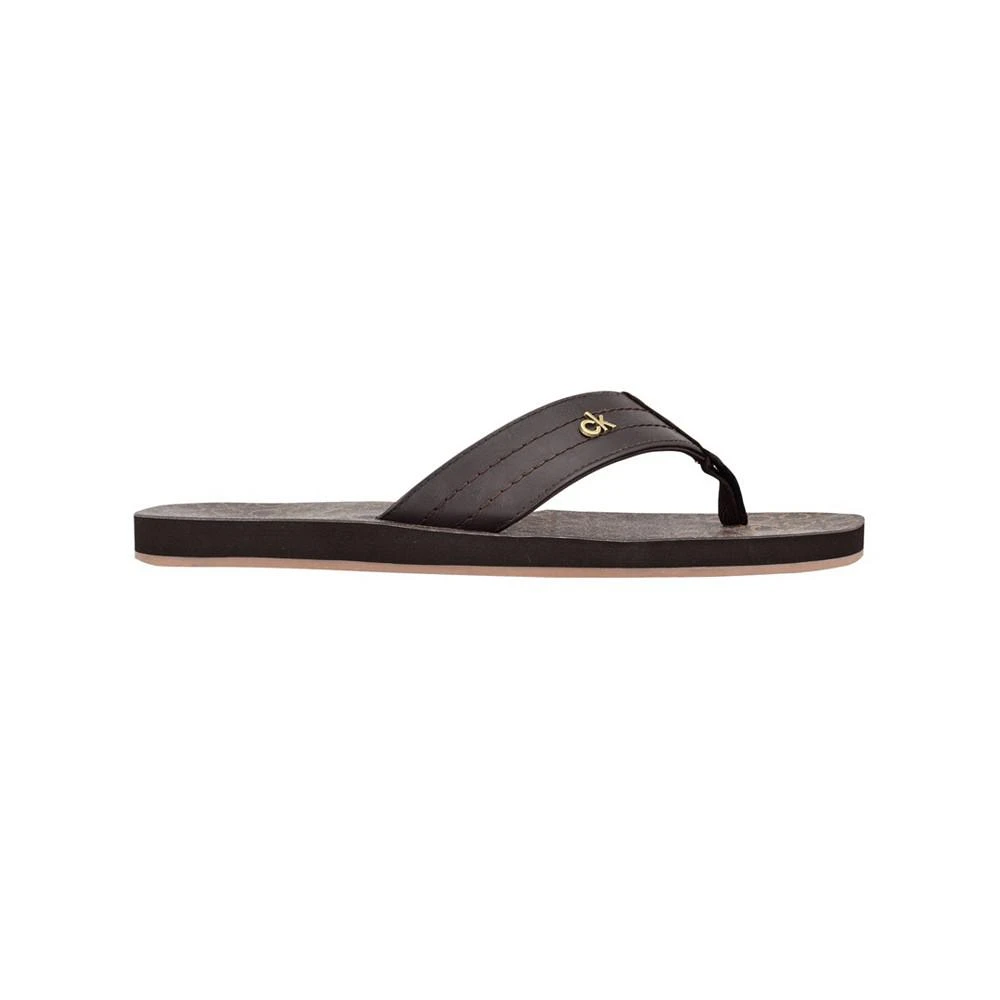 商品Calvin Klein|Men's Destiny Thong Sandals,价格¥220,第2张图片详细描述