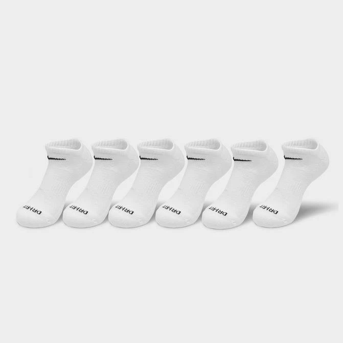 商品NIKE|Nike Everyday Plus Cushioned No-Show Training Socks (6-Pack),价格¥208,第1张图片