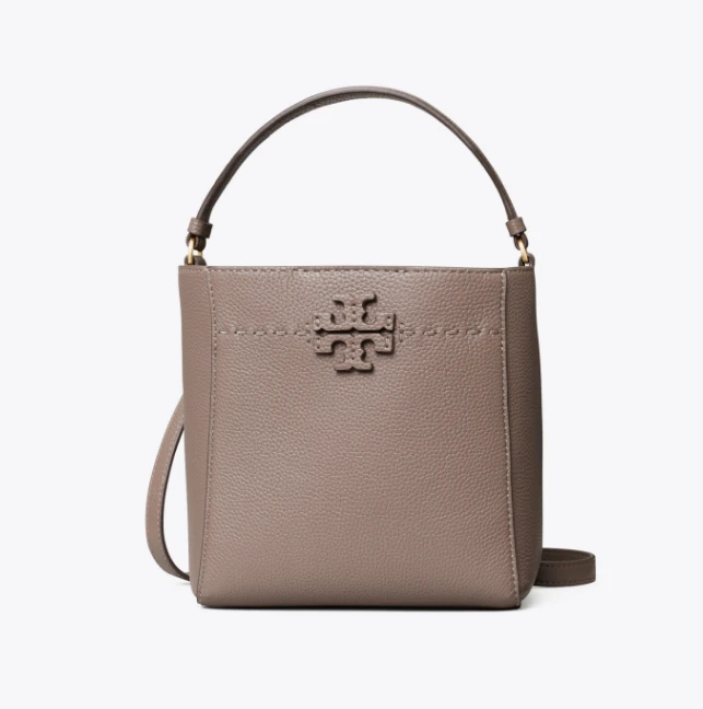 商品Tory Burch|汤丽柏琦 TB McGraw Bucket 水桶包 单肩手提包 小号女款多色（香港仓发货）,价格¥2300,第1张图片